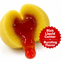Bonbons Gélifiés en Forme de Poulet à Remplir de Confiture de Fruits, Marque Blanche, Vente en Gros pour Fêtes et Événements