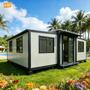 Conteneur habitable préfabriqué <span class=keywords><strong>de</strong></span> 20 pieds avec climatisation, extensible, <span class=keywords><strong>pour</strong></span> hôtel <span class=keywords><strong>de</strong></span> plage, maison d'hôtes, chalet <span class=keywords><strong>de</strong></span> vacances, <span class=keywords><strong>location</strong></span> <span class=keywords><strong>de</strong></span> luxe - Product Image 2