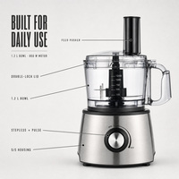 Robot culinaire électrique commercial en acier inoxydable CY-316S avec fonction de vitesse variable et de pulsation
