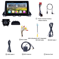 Pour Mazda 3 Axela 2013-2018 Android Auto lecteur Dvd 9 pouces écran tactile moniteur voiture lecteur vidéo multimédia