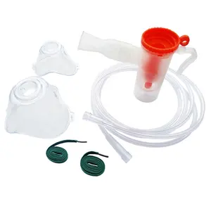 Quality Assurance Nebulizer Inhaler Mask Disposable Medical Pvc Adult Child Pediatric Infant Nebulizer Mask With Tubing