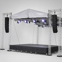 Plateforme de scène portable en aluminium SP-24 pour studio de télévision, scène d'événement