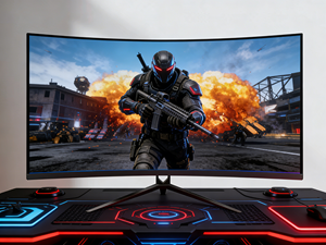 Moniteur d'ordinateur personnalisable d'usine d'origine Rebekah, 1080P/1440P, 1440P, écran plat ou incurvé pour PC, bureau, jeux, 144Hz, 165Hz - Product Image 1