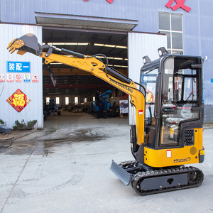 HW10 envío gratis una mini excavadora sobre orugas de 2T Excavadora hidráulica de China con pistas de cubo para la venta - Product Image 4