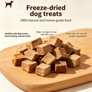 Golosinas para Mascotas al por Mayor, Snacks de Carne de Res Liofilizada, Alimento Natural para Perros y Gatos, Golosinas Secas con Sabor a Pollo para Entrenamiento de Perros - Product Image 3