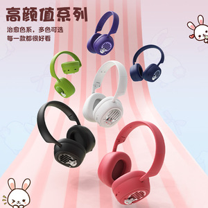 Audífonos KE-24 BT 5.3 Inalámbricos Over-Ear Estéreo con Diseño de Conejito - Product Image 3