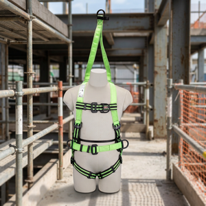Harnais de sécurité complet robuste réglable pour la protection contre les chutes, ceinture de sécurité industrielle pour le sauvetage et les travaux en hauteur - Product Image 2