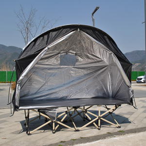 <span class=keywords><strong>Tente</strong></span> pliante portative d'<span class=keywords><strong>auvent</strong></span> CXZ-884 le lit de <span class=keywords><strong>camping</strong></span> pour le <span class=keywords><strong>camping</strong></span> hors sol extérieur solo - Product Image 6