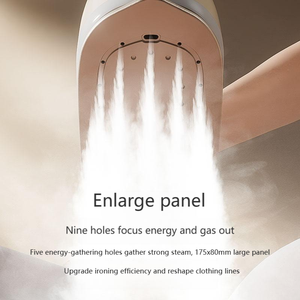 Nettoyeur vapeur portable pour vêtements, petit appareil ménager, brosse vapeur à main, nettoyage à sec et humide, double usage - Product Image 5