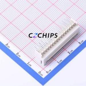 HC-PHB-2*16AW Wire-to-Board Pin Header Bent Lead Through Hole,P=2mm Connector 2x16P 2mm Right Angle Insert 32P - Product Image 2