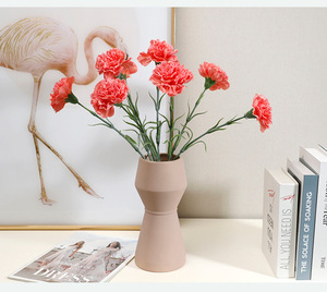 Meilleures ventes : Fleur artificielle <span class=keywords><strong>de</strong></span> carnation à tige unique, toucher réel, pour centre <span class=keywords><strong>de</strong></span> table, décoration <span class=keywords><strong>de</strong></span> mariage et <span class=keywords><strong>de</strong></span> fête, cadeau Fête des Mères - Product Image 6