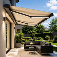 Tente à baldaquin autoportante en aluminium, grande, moderne, écologique, imperméable et anti-UV, pour villa, patio, restaurant, fête en plein air