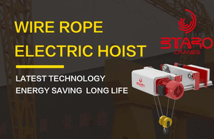 Taller de estilo europeo, 1000kg, 2000kg, polipastos eléctricos de cable, ganchos de conducción de frecuencia, carro de elevación 1T 2T - Product Image 6