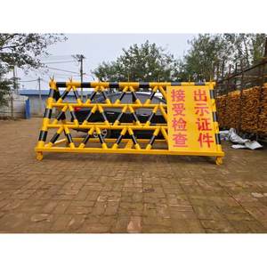 Barriera Metallica in Acciaio per Sicurezza Stradale, Controllo della Folla, Recinzione Stradale, Porta di Contenimento, Grado Ingegneristico, Riflettente IP55 - Product Image 3