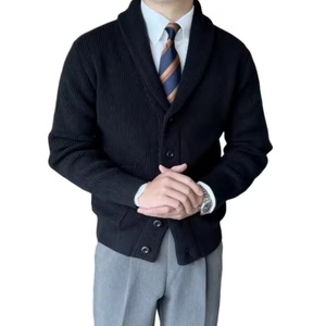 Cardigan in Maglia da <span class=keywords><strong>Uomo</strong></span> Personalizzato <span class=keywords><strong>con</strong></span> Logo OEM, Giacca Invernale Casual in Lana e Cotone <span class=keywords><strong>con</strong></span> Tasche, <span class=keywords><strong>Maglione</strong></span> in Cashmere Lavorato a Maglia <span class=keywords><strong>con</strong></span> <span class=keywords><strong>Bottoni</strong></span> - Product Image 6
