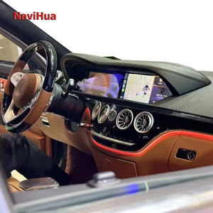 Navihua Car Interior Turbine Air Vent Atmosphere LED Lumière d'ambiance décorative pour Mercedes Benz S Series W221 Upgraded to W222 - Product Image 1