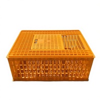 Nouveau panier de transport en plastique multicolore ZUMOI pour volailles, cage pour poulets/canards/oies adultes, cage pour poules pondeuses