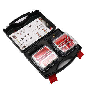 <span class=keywords><strong>Feux</strong></span> <span class=keywords><strong>arrière</strong></span> <span class=keywords><strong>sans</strong></span> <span class=keywords><strong>fil</strong></span> pour camion <span class=keywords><strong>remorque</strong></span> LED européen, camionnette, avec télécommande magnétique, clignotants - Product Image 5