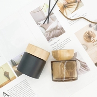 Diffuseur de haute qualité recyclable, cylindre rond en carton kraft, flacon de parfum en verre, tube en papier pour huile essentielle, cadeau