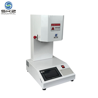Indexador de flujo de fusión LCD de instrumento de la SKZ145A-MFI, plastómetro ISO 1133, indexador de flujo de fusión LCD, plastómetro ISO 1133
