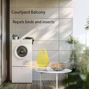 Nuevo Dispositivo Ultrasónico Repelente de Aves para Exteriores, Repelente de Aves para Balcones y Hogares, Especial para Palomas - Product Image 2