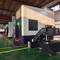 Centre d'usinage vertical CNC VTC1000, tour-fraiseuse combinée pour bride
