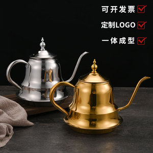 Théière en acier inoxydable avec filtre, bec étroit, grande capacité pour restaurants et hôtels - Product Image 4