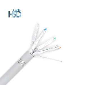 Cablecreation Ultra Slim CAT8 S/FTP Double Blindé 40 Gigabit 2000Mhz Câble <span class=keywords><strong>Internet</strong></span> Prise en Charge 2000Mhz Câbles de Communication - Product Image 1