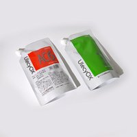 Pochette liquide en plastique biodégradable debout sacs d'emballage de boisson de shampooing de jus sac de poche de bec Doypack