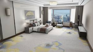 Tapis Axminster sur mesure pour projets de revêtements de sol de luxe pour hôtels et commerces - Product Image 4