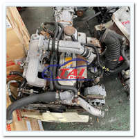 Ensemble de moteur d'occasion japonais TD27 TD27T Turbo 2.7L pour Nissan Pickup, Vans