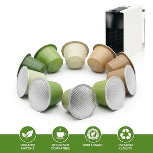 Cápsulas de Matcha Listas para Usar, 10 Unidades por Caja, Matcha Chino Premium Sin Azúcar Añadido, Cápsulas de Matcha de Dosis Individual - Product Image 6
