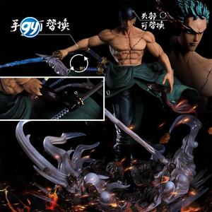 รูปปั้นขนาดใหญ่ลาย Hunter Zoro ขนาด29ซม. หนึ่งชิ้น2020รูปปั้นอะนิเมะของสะสม - Product Image 2