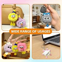 Nouveau Pendentif Peluche Mignon en Promotion – Porte-clés Animaux en Peluche pour Sacs à Dos, Sacs à Main, Voitures – Idéal Cadeau Adulte ou Remplissage de Sac
