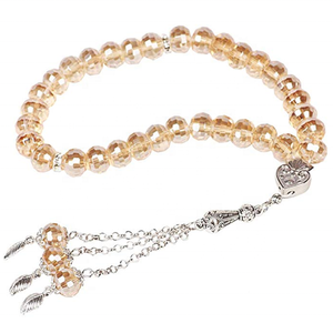 Argets Religious 33 Bead Tasbih Stainless Steel Bracelet Islamic <strong>Masbaha</strong> for Men and Women Prayer Gift - Product Image 6