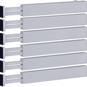 Holz-Schubladenorganizer Erweiterbare Bambus-Schubladenteiler Verstellbare Trennwände für Küchen-, Kommode-, Schlafzimmer- und Schreibtischschubladen - Product Image 4