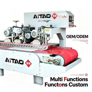 Machine de découpe continue CNC à trois lames AITAO pour la découpe, le bordage et le polissage du granit, du marbre, de la pierre frittée, de la mosaïque et du quartz - Product Image 2