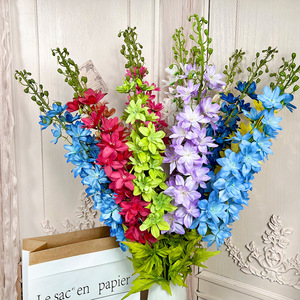 Décorations florales, arrangement de fleurs en soie, décoration de plafond pour mariage, accessoires de photographie en extérieur, décoration intérieure, moulage par injection artisanal - Product Image 1