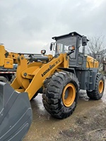 Günstiger Gebrauchter LonKING 855H Traktor-Lader Modell 2023 5 Tonnen Kapazität 55kW Motor Guter Zustand Chinesisches Baugerät