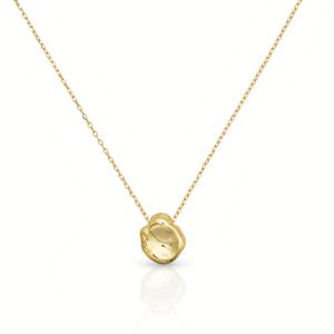 <span class=keywords><strong>Chris</strong></span> april Minimalist 925 Sterling Silver 14k Gold Sterling Silver Beautiful Sunken Designs Pendentif Colliers - Product Image 1