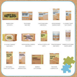 बेबी नरम कपास के लिए कारखाने थोक डायपर डिस्पोजेबल डायपर पर्यावरण अनुकूल बायोडिग्रेडेबल बांस बेबी डायपर - Product Image 5