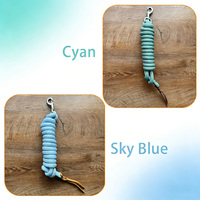Corde de trelage pour chevaux personnalisable de 200 cm en nylon haute résistance, durable, résistante aux intempéries, antidérapante, sûre, pour usage quotidien, disponible en plusieurs couleurs