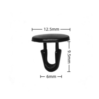 Clips de fixation en nylon pour voiture, clips de retenue pour capot, porte, coffre arrière, joints d'étanchéité, compatibles avec Honda Toyota