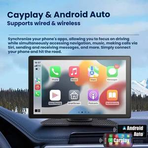 Universal 9inch PND Car GPS Navigator with CarPlay Android Auto Online Map Function, Supports BT 5.0 - Product Image 3