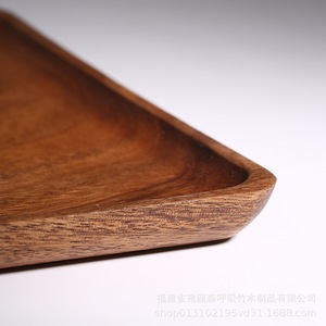 ถาดผลไม้ทรงกลมแบบญี่ปุ่นสามช่องทำจากไม้ไผ่สำหรับงานปาร์ตี้ - Product Image 4