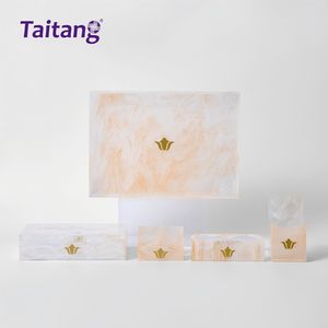 Boîtes de rangement en acrylique pour fournitures hôtelières en gros, ensemble d'accessoires pour hôtel - Product Image 2