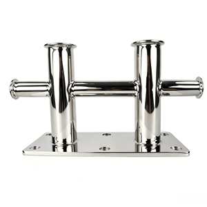 Bouée d'amarrage double croisée en acier inoxydable 316 pour pont de yacht marin et quai de bateau - Product Image 6