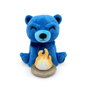 Peluche Générique Mignonne Ours Bleu Gruinard avec Flamme de Feu de Camp, Poupée en Peluche Douce, Ours en Peluche pour Enfants, Cadeau, Décoration Maison - Product Image 1