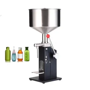 Small Bottle Paste Cream Acid Thick Liquid Filler Shampoo Cream Honey Piston Paste Detergent Liquid Filling Machine