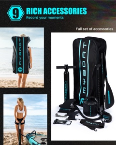 Hot bán dài Hội Đồng Quản trị mái chèo Hội Đồng Quản trị 11'6'' ghế Inflatable đứng lên sup isup câu cá paddleboard với sup máy bơm không khí - Product Image 5